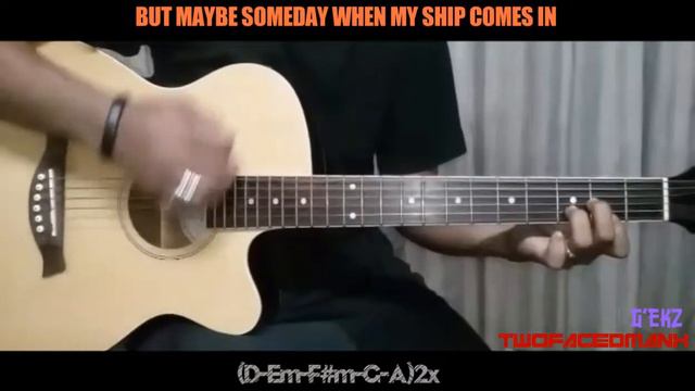 Uptown Girl - Westlife (Guitar Cover With Lyrics & Chords) смотреть онлайн