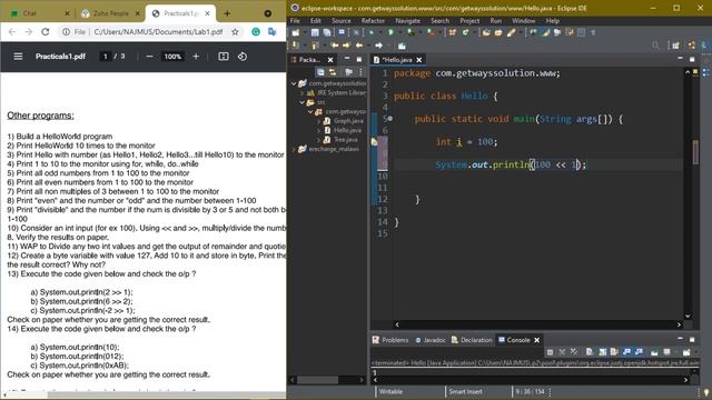Java Basics Lab | Java Lab 0 | Java Programs for absolute Beginner смотреть онлайн
