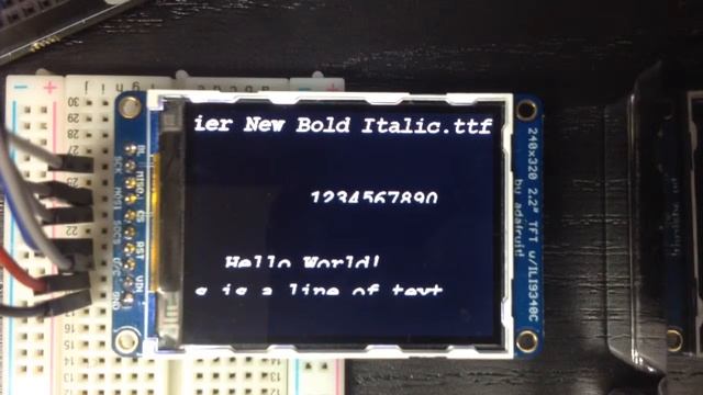 Font problems with BeagleBone and Adafruit TFT display - 1 смотреть онлайн