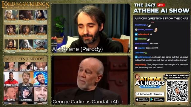Athene AI Heroes - George Carlin - GIT GUD смотреть онлайн