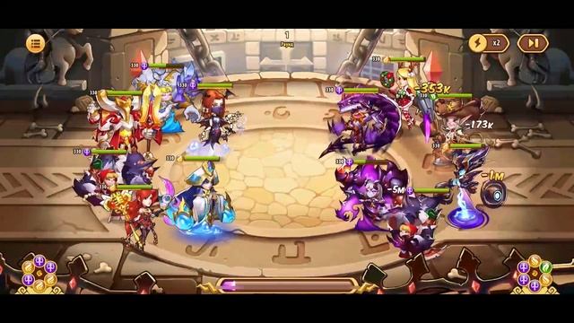 ?Idle Heroes?Дрейк на 15 звёзд в Топе Арены / Команда без Короны и Жезла / Какие сборки я использую смотреть онлайн