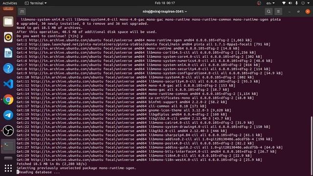 Paint for Ubuntu/Linux Pinta Installation смотреть онлайн