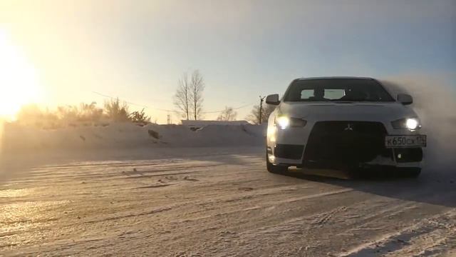 Evo x snow drift slowmo смотреть онлайн