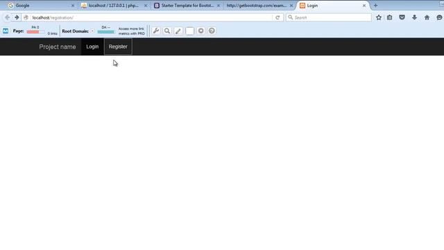 Lecture 4 : Creating index and regsiter pages смотреть онлайн