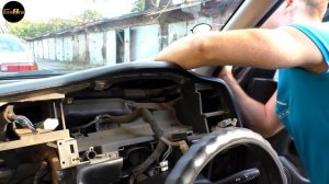 Nissan Primera P11 ремонт печки   (  часть 1 )