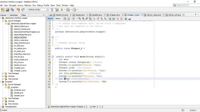 Wrapper class in JAVA смотреть онлайн