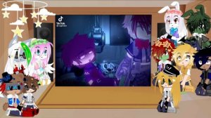 Fnaf security breach react to glammike au