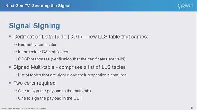 Channel Security with ATSC 3.0 - Pete VanPeenen, Pearl TV at NAB Show 2019 смотреть онлайн