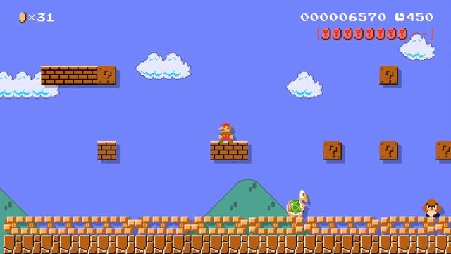 SMB 1-1 Conveyor Belt version by Micke - SUPER MARIO MAKER - No Commentary 一 1AJ смотреть онлайн