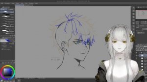 TUTORIAL- How to Sketch Anime Hair theCecile