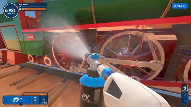 Super Satisfying Steam Train Restoration - Powerwash Simulator смотреть онлайн