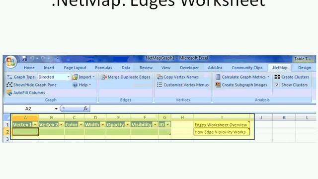 Using (Excel) .NetMap for Social Network Analysis смотреть онлайн