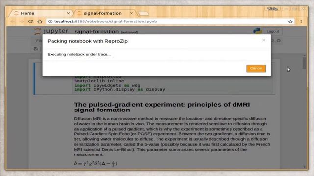 ReproZip Jupyter Extension - Pack with a single click! смотреть онлайн