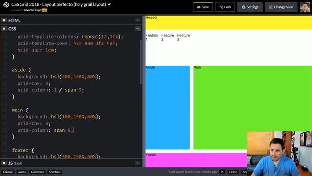 Diseño web con CSS Grid (no más Bootstrap) смотреть онлайн