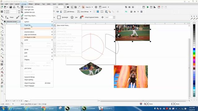 Corel Draw Tips & Tricks Make a Collage of Photos смотреть онлайн