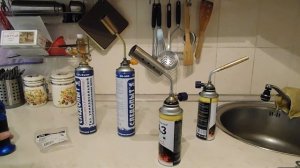 Мои газовые паяльные лампы (горелки)