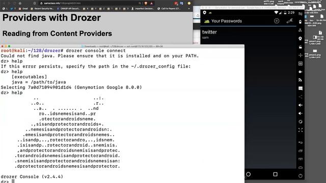 CNIT 128 7. Attacking Android Applications (Part 1) смотреть онлайн