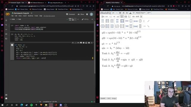 Solving DiffEQ's using solve_ivp смотреть онлайн