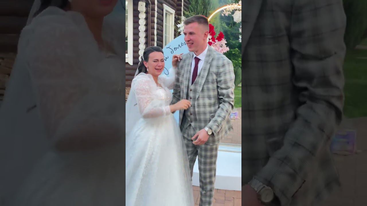 Фейерверк на гендер-пати на свадьбу, определение пола ребёнка, сюрприз для молодых смотреть онлайн