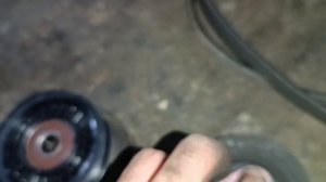 Замена приводных ремней CR14DE Nissan Micra K12E
