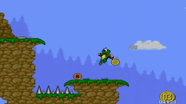 Superfrog (PC-DOS) - Stage 1-2 [HD] смотреть онлайн