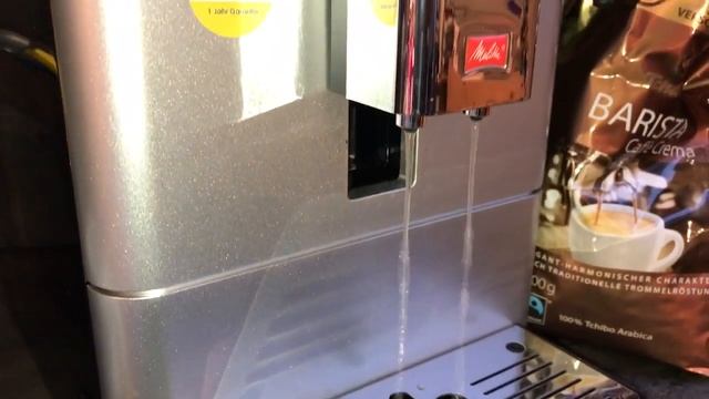 Melitta Caffeo Passione - Spülvorgang смотреть онлайн