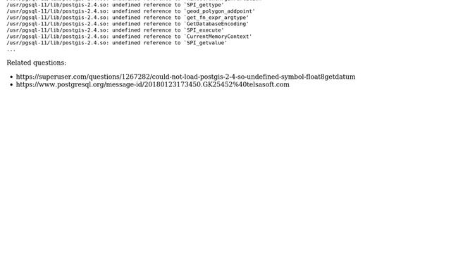 Databases: Undefined symbol when migrating to Postgres 11 (2 Solutions!!) смотреть онлайн