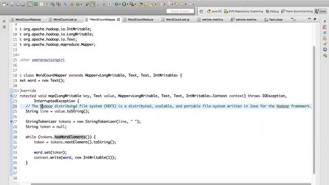 MR Mapper Reduce wordcount part 2 смотреть онлайн