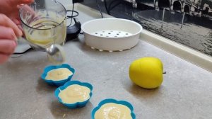 Завтрак, полдник для ребенка 8-12 месяцев. Воздушное творожно-банановое суфле (запеканка)