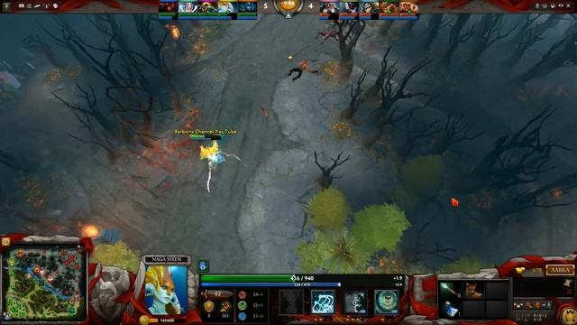Гайд на Naga Siren в роли саппорта. смотреть онлайн