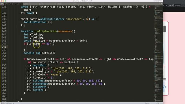 How to Create a Stock Market Chart Like Coinmarketcap in Chart JS Part 42 смотреть онлайн