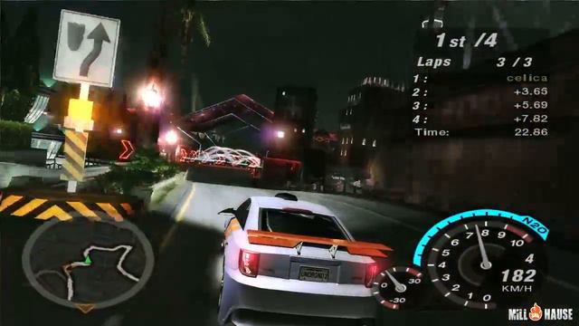 NFS Underground 2 - Hard - Rodando na madruga смотреть онлайн