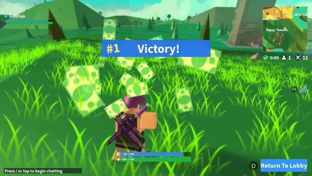 Roblox ISLAND ROYAL little End Game - Black Phantom смотреть онлайн
