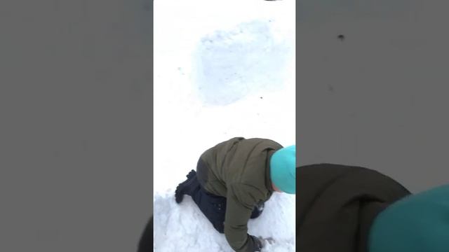 Строим крепость из снега + да да я вернулся смотреть онлайн