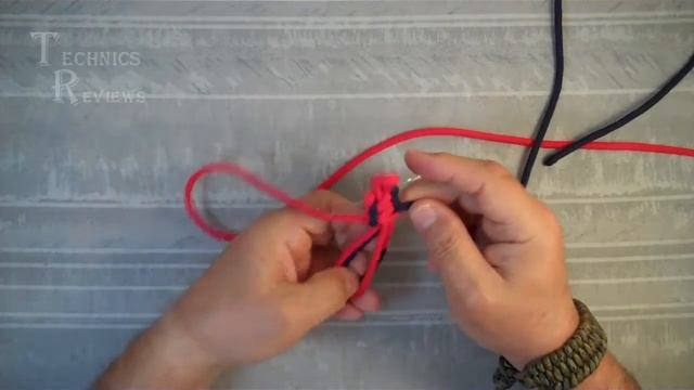Плетение браслета выживания с застежкой узел петля survival Bracelet with Velcro loop knot смотреть онлайн
