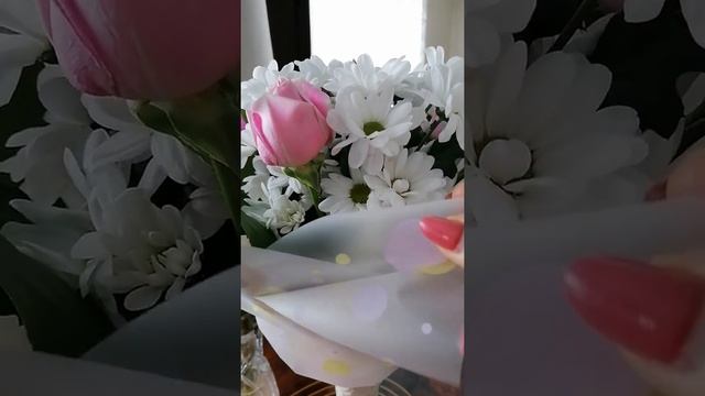 Льняная салфетка для сохранения букета цветов. смотреть онлайн