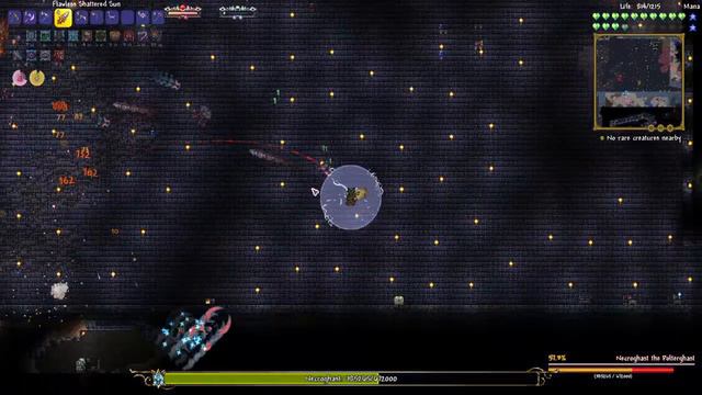 Terraria Calamity 1.5 Polterghast Fight Rogue Class смотреть онлайн