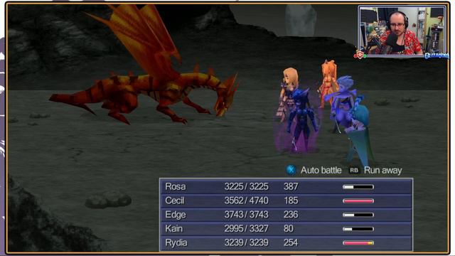 Final Fantasy IV - Lunar Subterrane Floor 5-7, Red Dragons Flame - Episode 54 смотреть онлайн