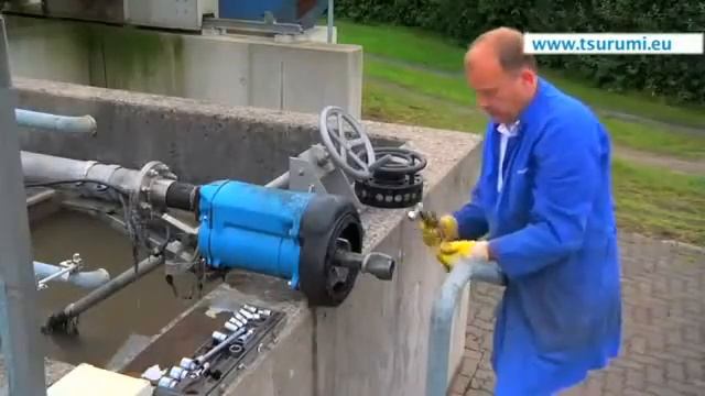 Máy bơm nước Tsurumi 1.5kw, Bơm nước thải lẫn bùn KTZ 31.5, công suất 1.5kw смотреть онлайн