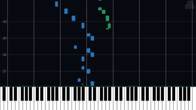 Music from Mario Bros. - Mario Bros. - Intermediate Piano Tutorial смотреть онлайн