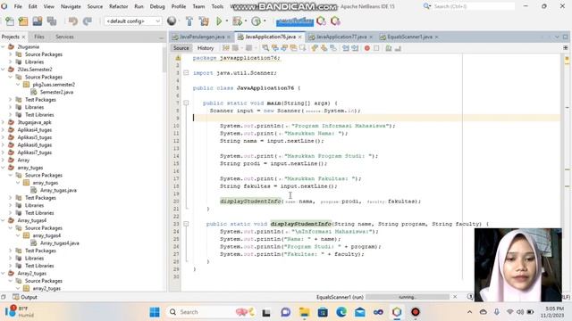 Tugas JAVA Pemograman 3 смотреть онлайн