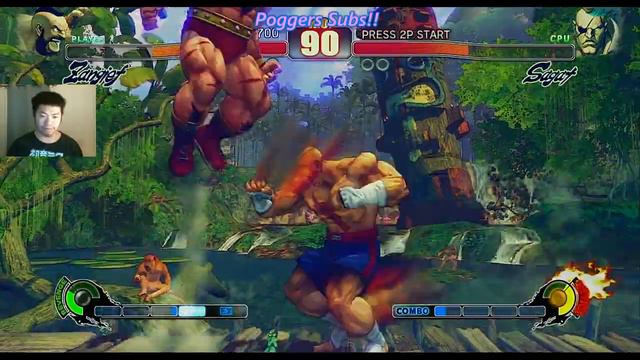 ZANGIEF SAYS MOTHER RUSSIA, PLAYING ZANGIEF ARCADE HARDEST MODE: Street Fighter 4 смотреть онлайн
