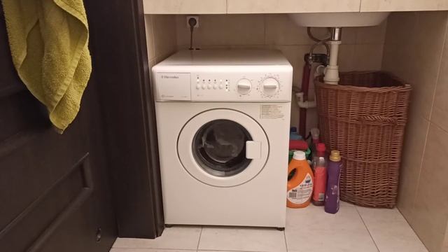 Washing Machine Noise- Pralka Electrolux EWC 1350 Eco Valve - 90 Minutes