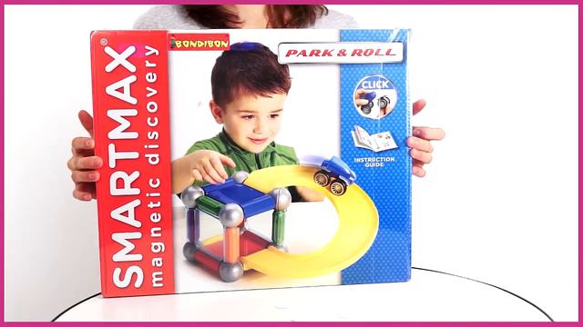 Bondibon Smart Max  Магнитный конструктор Паркинг ВВ0908)