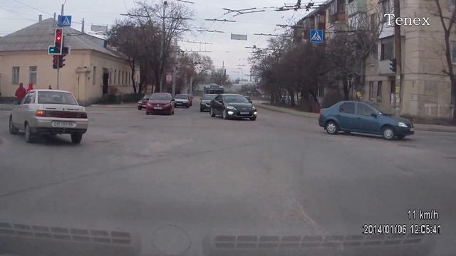 Honda Civic CH0066AO обгон на перекрестке + пересечение сплошной + диарея смотреть онлайн