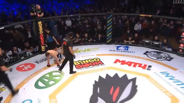 Арман Оспанов Vs Алексей Полпудниковна полный бой на ACB 77