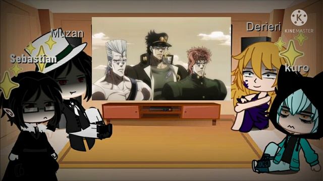 The demon squad reacts to Jojo's bizarre adventures~ #gachaclub #anime #react (read description) смотреть онлайн