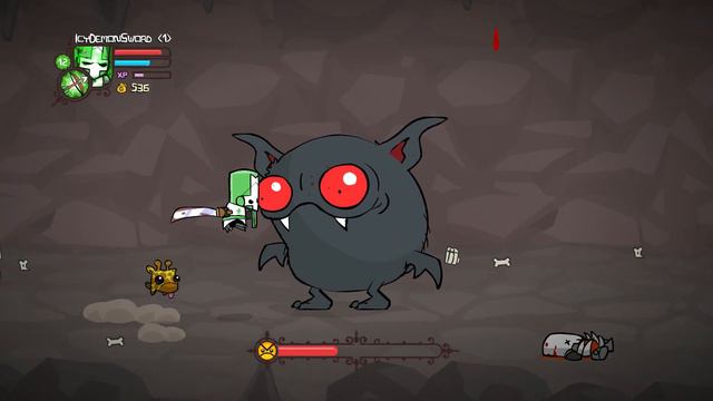 Pipistrello Boss Battle #6 Castle Crashers Remastered GREEN KNIGHT ||CryoVision смотреть онлайн