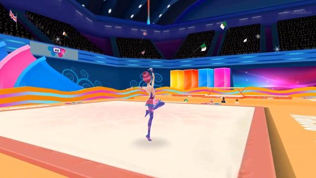 Gymnastics Star Girl game - Cool Spa Makeup, Dress Up, Color Hairstyles - Design Game for girls смотреть онлайн