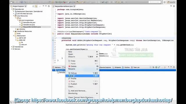 06 ServletRequest trong Java Servlet khoa hoc vip member смотреть онлайн